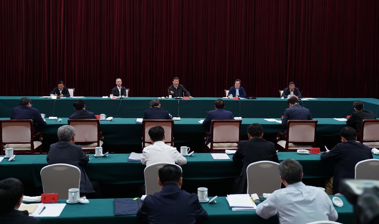 2019年5月20日至22日，中共中央總書(shū)記、國家主席、中央軍委主席習近平在江西考察，主持召開(kāi)推動(dòng)中部地區崛起工作座談會(huì )并發(fā)表重要講話(huà)。新華社記者 謝環(huán)馳 攝 